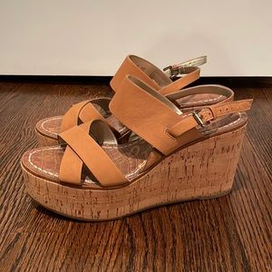 Sam Edelman Brown Wedges